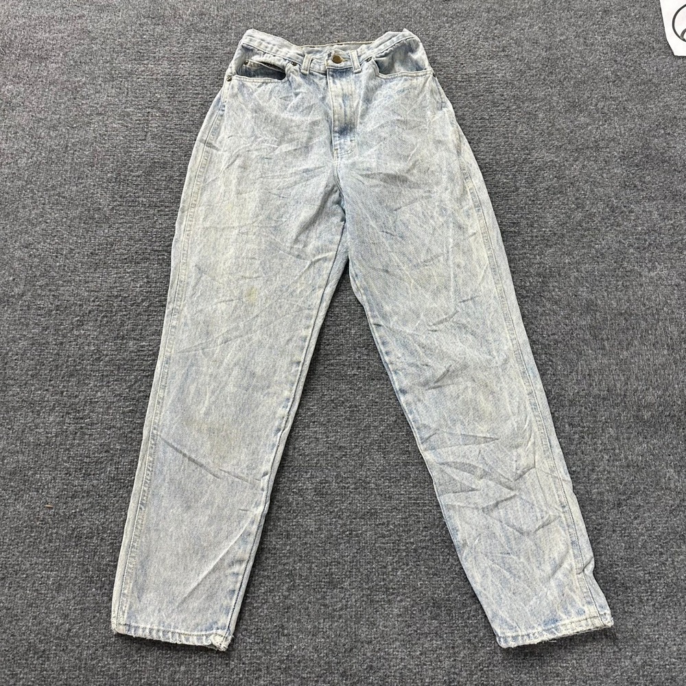 PS Gitano Jeans Womens Size 10 Regular Light Acid Wash High Rise Tapered Cotton